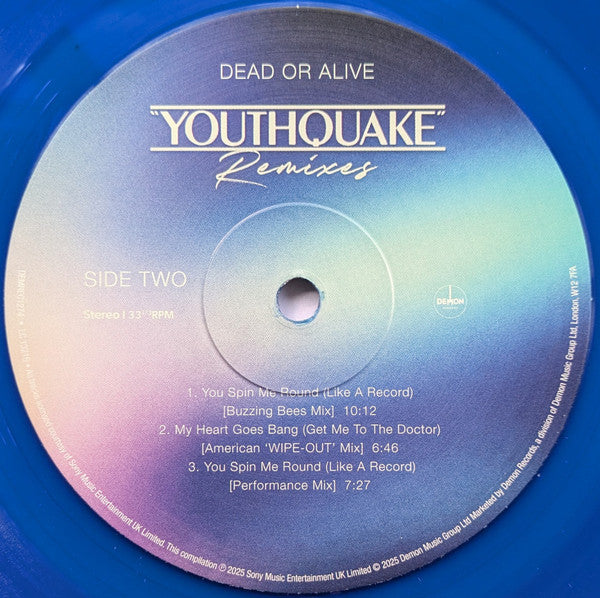 Dead Or Alive - Youthquake Remixes *RSD* |-Classic Vinyl Record