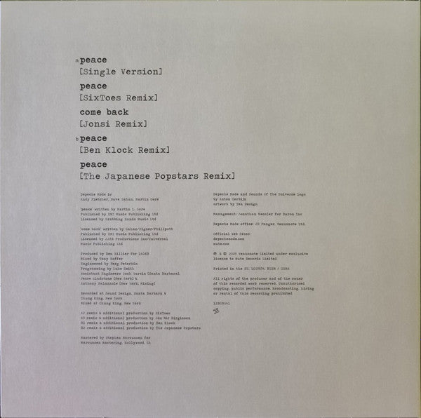 Depeche Mode - Sounds Of The Universe I The 12" Singles (BOX SET) | Mint (M) Mint (M)-Classic Vinyl Record