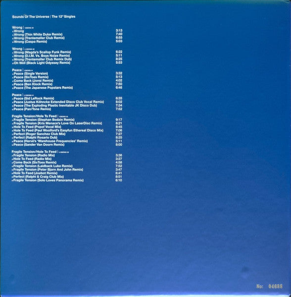 Depeche Mode - Sounds Of The Universe I The 12" Singles (BOX SET) | Mint (M) Mint (M)-Classic Vinyl Record
