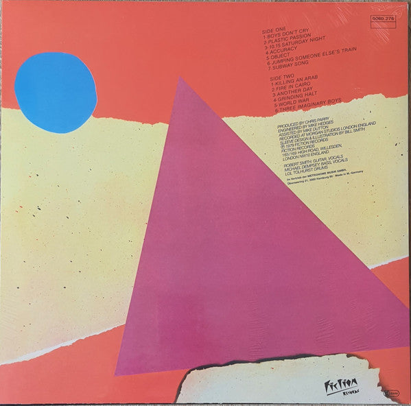 The Cure - Boys Don't Cry (PROMO VINYL) | Mint (M) Mint (M)-Classic Vinyl Record