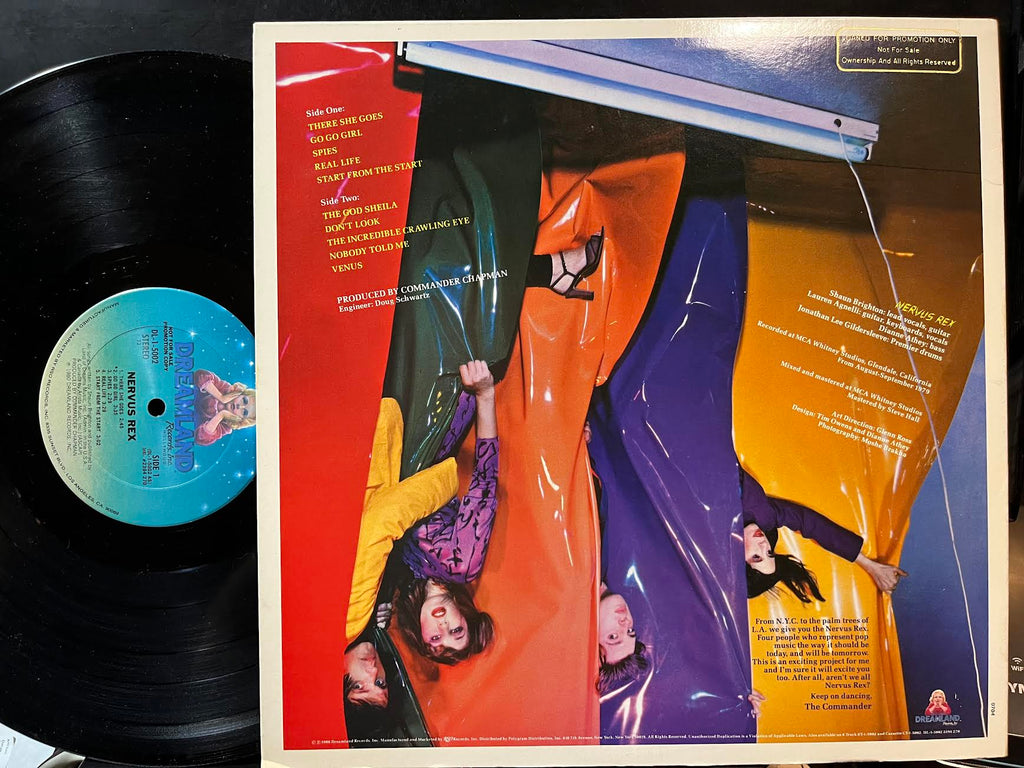 Nervus Rex - Nervus Rex (PROMO VINYL) | Excellent+ (EX+) Near Mint (NM)-Classic Vinyl Record
