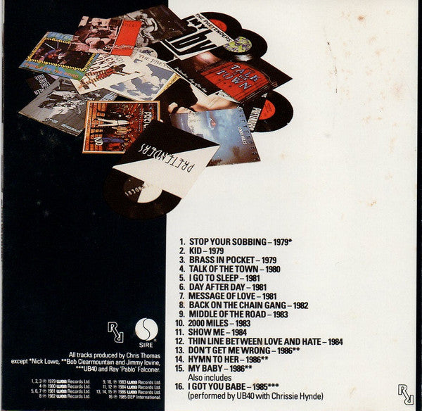 The Pretenders - The Singles (CD) | Near Mint (NM) Excellent (EX)-Classic Vinyl Record