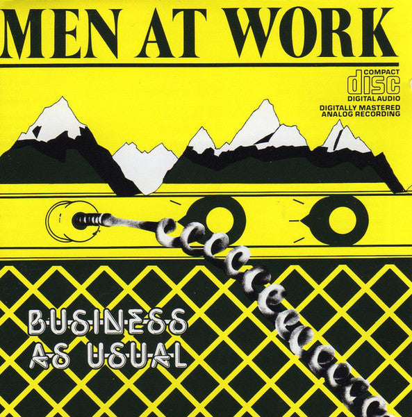Men At Work - Business As Usual (CD) | Very Good (VG) Excellent (EX)-Classic Vinyl Record
