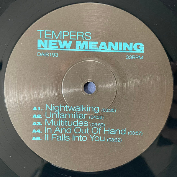 Tempers - New Meaning | Mint (M) Mint (M)-Classic Vinyl Record