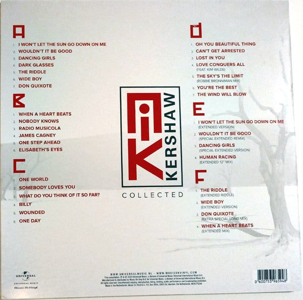 Nik Kershaw - Collected | Mint (M) Mint (M)-Classic Vinyl Record