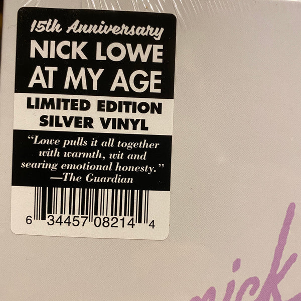 Nick Lowe - At My Age: 15th Anniversary (SILVER VINYL) | Mint (M) Mint (M)-Classic Vinyl Record