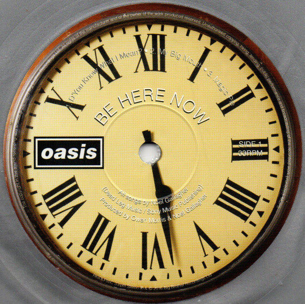 Oasis (2) - Be Here Now | Mint (M) Mint (M)-Classic Vinyl Record