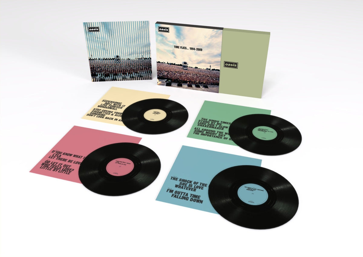 Oasis - Time Flies… 1994-2009 (4Lp) (Box Set) | Mint (M) Mint (M)-Classic Vinyl Record