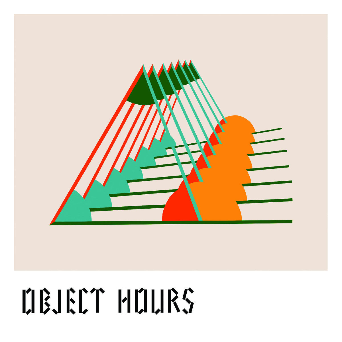 Object Hours - Solved By Walking (VINYL) | Mint (M) Mint (M)-Classic Vinyl Record