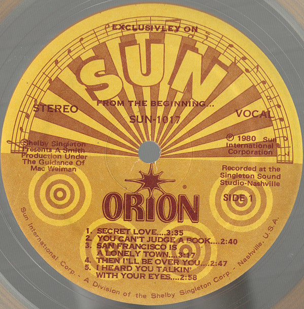 Orion (23) - Sunrise | Near Mint (NM) Near Mint (NM)-Classic Vinyl Record