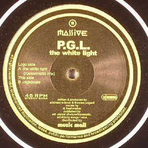 P.G.L. - The White Light | Very Good Plus (VG+) Very Good Plus (VG+)-Classic Vinyl Record