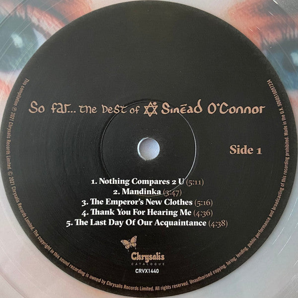 Sinéad O'Connor - So Far…The Best Of Sinéad O'Connor | Mint (M) Mint (M)-Classic Vinyl Record
