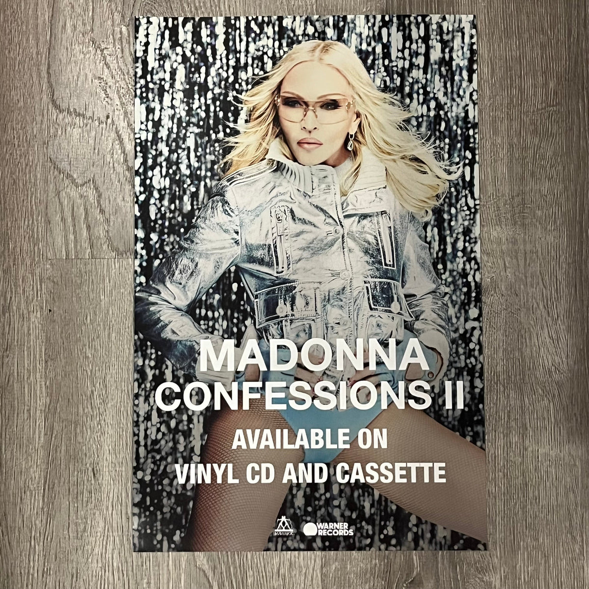 Madonna - Confessions on a Dancefloor (OFFICIAL POSTER 1) | NEW-Classic Vinyl Record