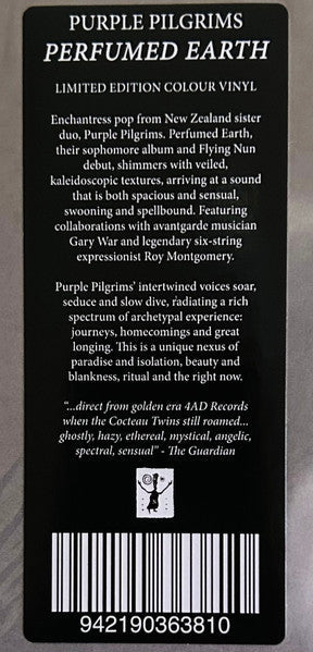 Purple Pilgrims - Perfumed Earth (COLOR VINYL) |-Classic Vinyl Record