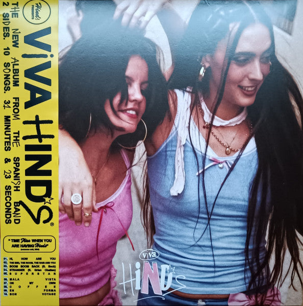Hinds - Viva Hinds (PINK IN TRANSPARENT VINYL) | Mint (M) Mint (M)-Classic Vinyl Record