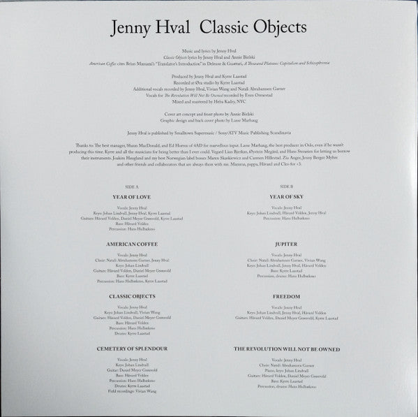 Jenny Hval - Classic Objects (VMP VINYL) | Mint (M) Mint (M)-Classic Vinyl Record