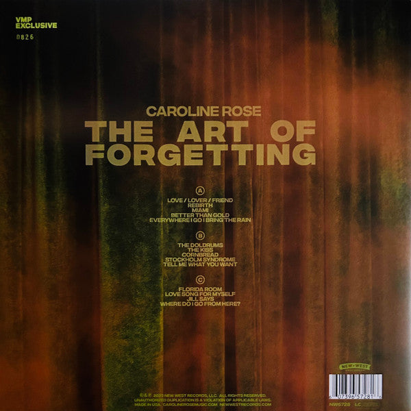 Caroline Rose - The Art of Forgetting (2xVINYL VMP) | Mint (M) Mint (M)-Classic Vinyl Record