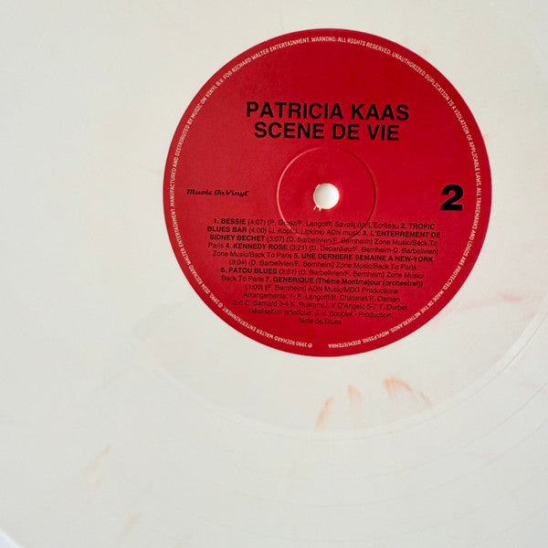 Patricia Kaas - Scène De Vie (WHITE VINYL) | Mint (M) Mint (M)-Classic Vinyl Record