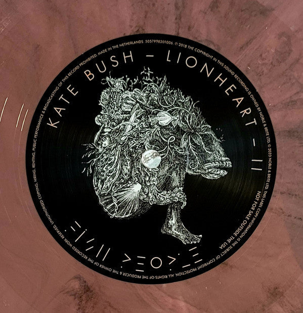 Kate Bush - Lionheart: 2018 Remaster (IEX: DIRTY PINK VINYL) | Mint (M) Mint (M)-Classic Vinyl Record