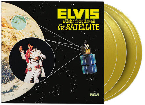 Elvis Presley - (PRE-ORDER 10/10/25) Aloha From Hawaii-Via Satellite [Import] (4xYELLOW VINYL) | Mint (M) Mint (M)-Classic Vinyl Record