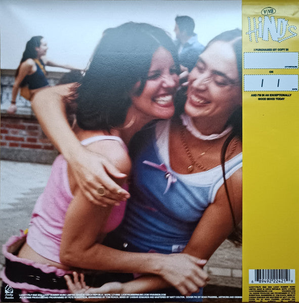 Hinds - Viva Hinds (PINK IN TRANSPARENT VINYL) | Mint (M) Mint (M)-Classic Vinyl Record