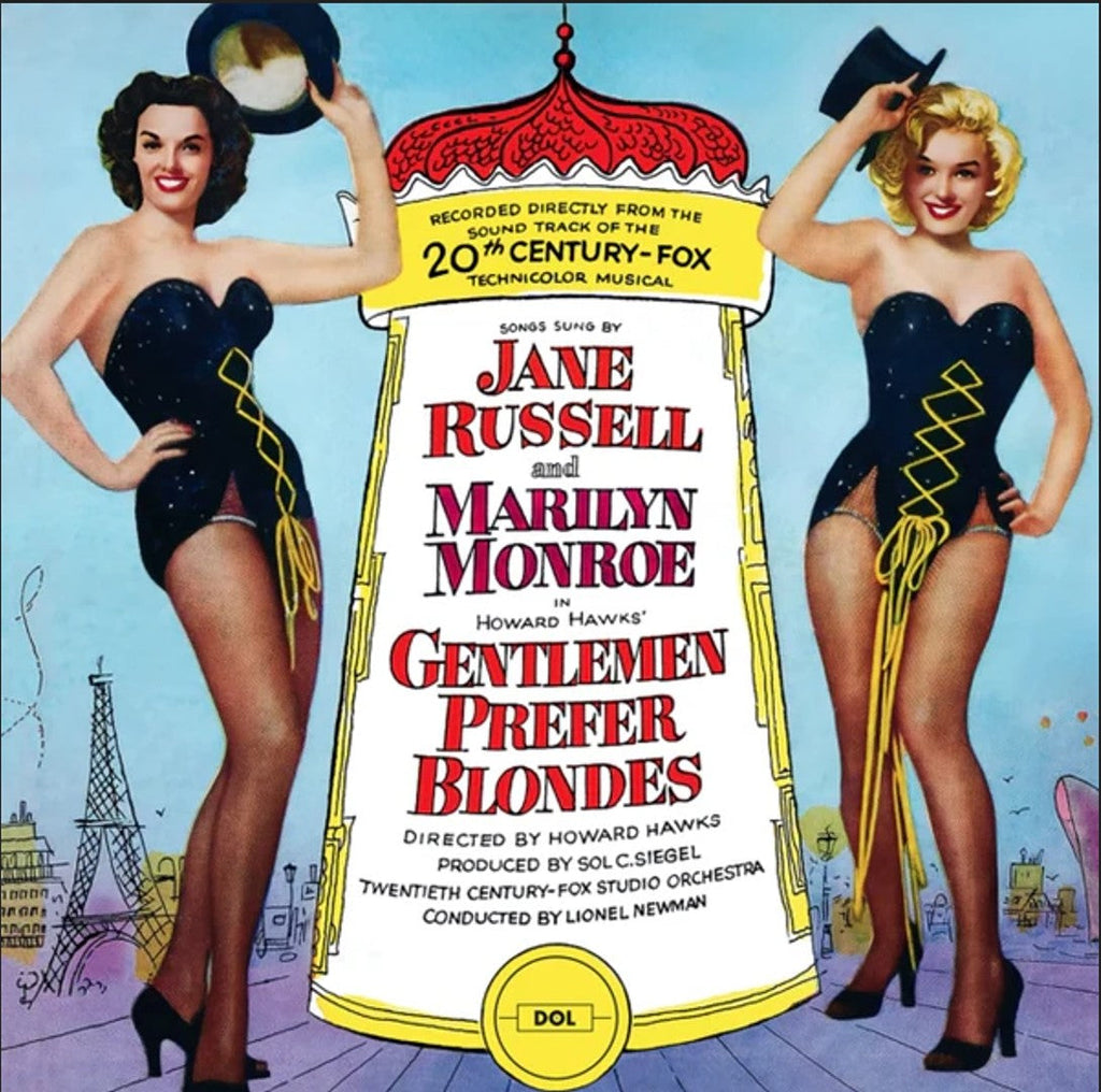 Jane Russell & Marilyn Monroe - (PRE-ORDER 10/3/25) Gentlemen Prefer Blondes [Limited Edition, Import] (TRANSPARENT VINYL) | Mint (M) Mint (M)-Classic Vinyl Record