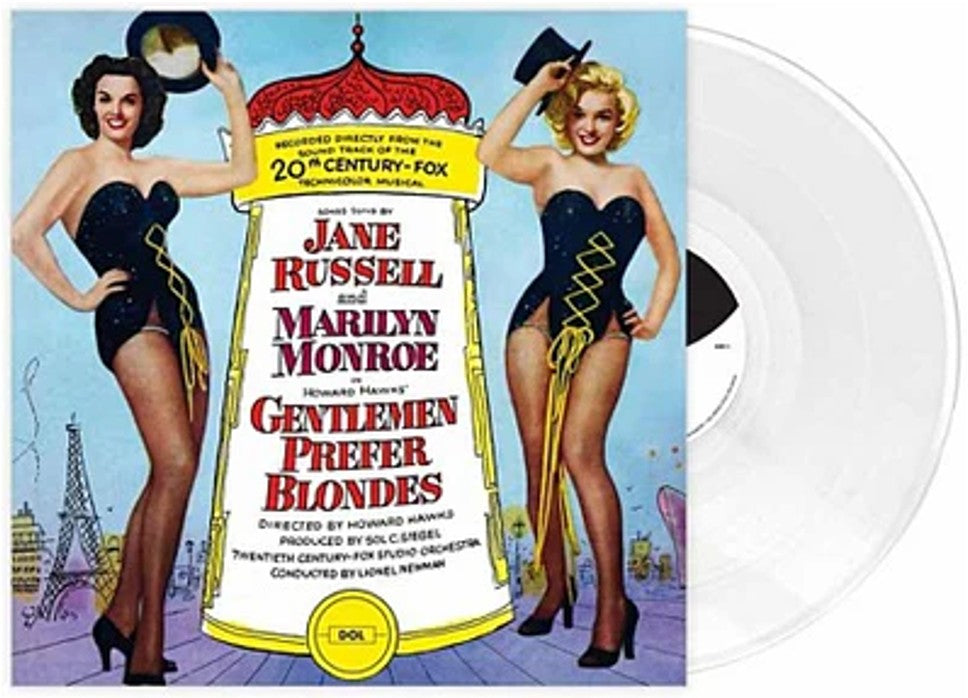 Jane Russell & Marilyn Monroe - (PRE-ORDER 10/3/25) Gentlemen Prefer Blondes [Limited Edition, Import] (TRANSPARENT VINYL) | Mint (M) Mint (M)-Classic Vinyl Record