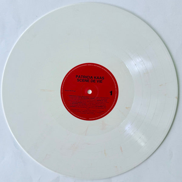 Patricia Kaas - Scène De Vie (WHITE VINYL) | Mint (M) Mint (M)-Classic Vinyl Record