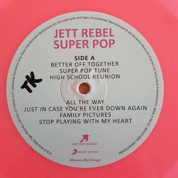 Jett Rebel - Super Pop | Mint (M) Mint (M)-Classic Vinyl Record