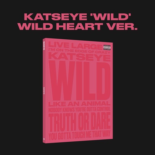 KATSEYE - (PRESALE 8/14/26) Wild [Wild Heart Ver.](PRESALE 8/14/26) Wild (STICKER BOOK KEYRING CARD PHOTOS CD BIGHIT MUSIC / HYBE 2026) | NEW-Classic Vinyl Record