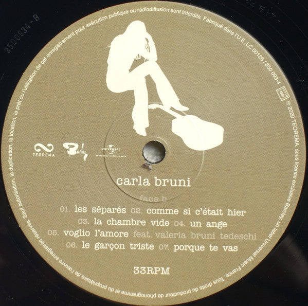 Carla Bruni - Carla Bruni | Mint (M) Mint (M)-Classic Vinyl Record