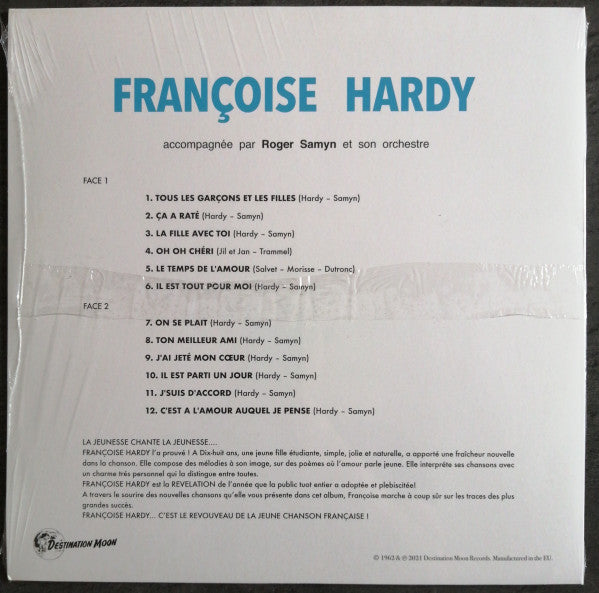 Françoise Hardy (CLEAR VINYL / NUMBERED) | Mint (M) Mint (M)-Classic Vinyl Record