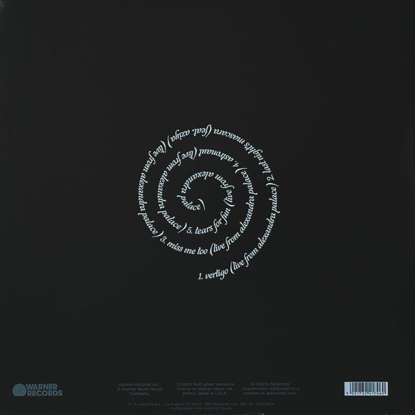 Griff (31) - Live From Alexandra Palace (2025 RSD WHITE VINYL) | Mint (M) Mint (M)-Classic Vinyl Record