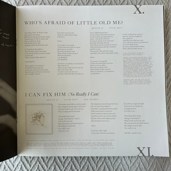 Taylor Swift - The Tortured Poets Department (GHOSTED WHITE VINYL) | Mint (M) Mint (M)-Classic Vinyl Record