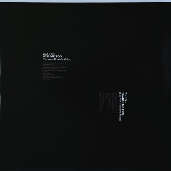 Griff (31) - Live From Alexandra Palace (2025 RSD WHITE VINYL) | Mint (M) Mint (M)-Classic Vinyl Record