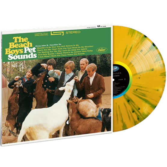 The Beach Boys - Pet Sounds (Limited Edition, Yellow & Green Splatter Colored Vinyl)*DISCOUNTED* |-Classic Vinyl Record