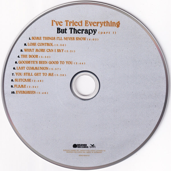 Teddy Swims - I've Tried Everything But Therapy (Part I)(CD) | Mint (M) Mint (M)-Classic Vinyl Record