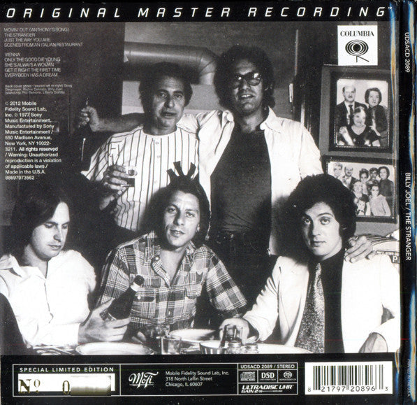 The Stranger (SACD - MFSL) | Mint (M) Mint (M)-Classic Vinyl Record