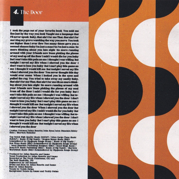 Teddy Swims - I've Tried Everything But Therapy (Part I)(CD) | Mint (M) Mint (M)-Classic Vinyl Record