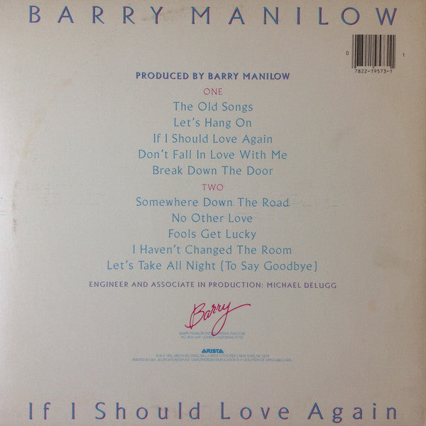 If I Should Love Again *SEALED* | Mint (M) Mint (M)-Classic Vinyl Record