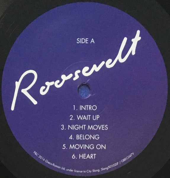 Roosevelt (4) - Roosevelt (VINYL) | Mint (M) Mint (M)-Classic Vinyl Record