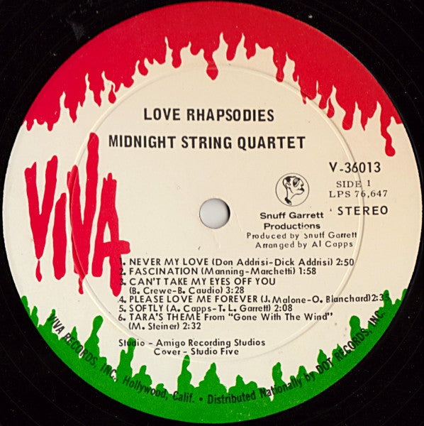 Love Rhapsodies | Mint (M) Mint (M)-Classic Vinyl Record