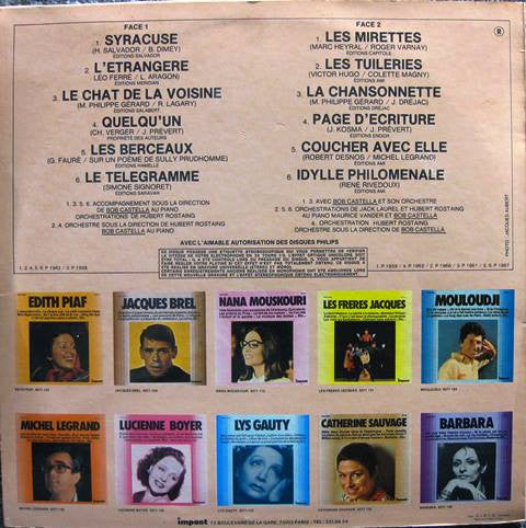 Yves Montand - Yves Montand *FRANCE* | Excellent (EX) Near Mint (NM)--Classic Vinyl Record
