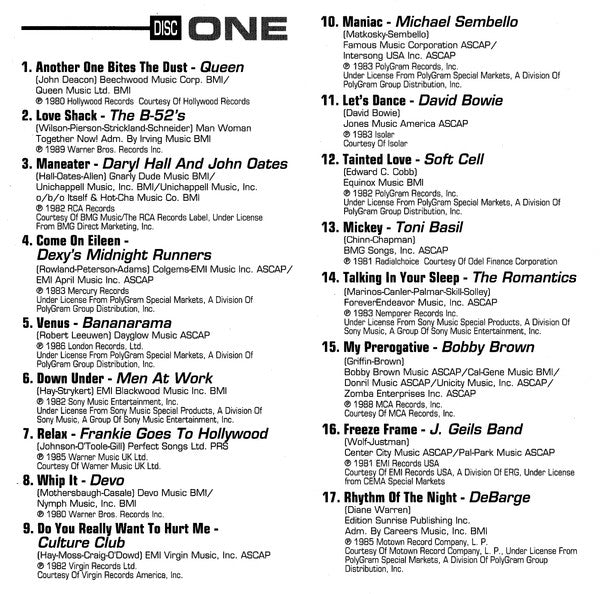 Various - Awesome '80s (2xCD) | Excellent+ (EX+) Excellent+ (EX+)-Classic Vinyl Record