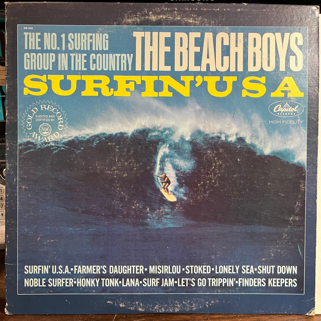 The Beach Boys - Surfin' USA (VINYL) | Near Mint- (NM-) Very Good Plus (VG+)-Classic Vinyl Record