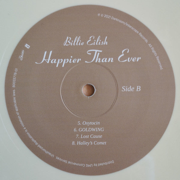 Billie Eilish - Happier Than Ever (2xVINYL) | Near Mint (NM) Near Mint (NM)-Classic Vinyl Record
