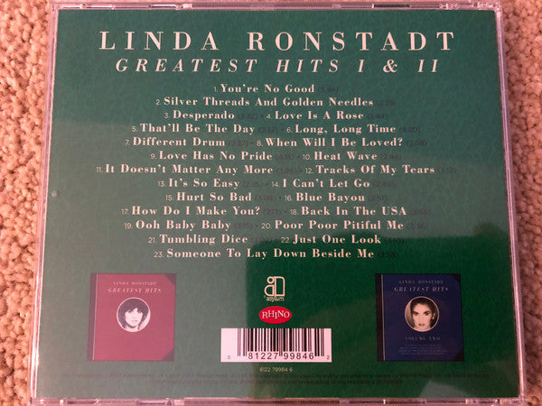Linda Ronstadt - Greatest Hits I & II (CD) | Near Mint (NM) Near Mint (NM)-Classic Vinyl Record