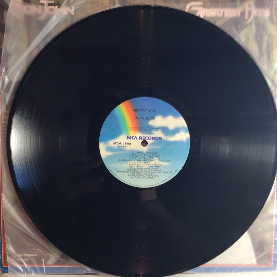 Elton John - Greatest Hits (VINYL) | Near Mint (NM) Excellent+ (EX+)-Classic Vinyl Record
