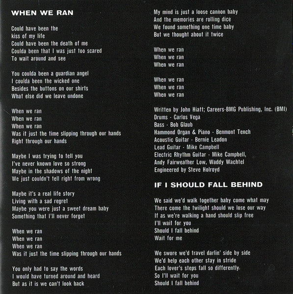 Linda Ronstadt - We Ran (CD) | Near Mint (NM) Near Mint (NM)-Classic Vinyl Record