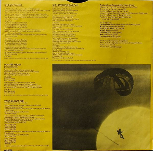 Air Supply - Now And Forever (VINYL) | Near Mint (NM) Very Good Plus (VG+)-Classic Vinyl Record